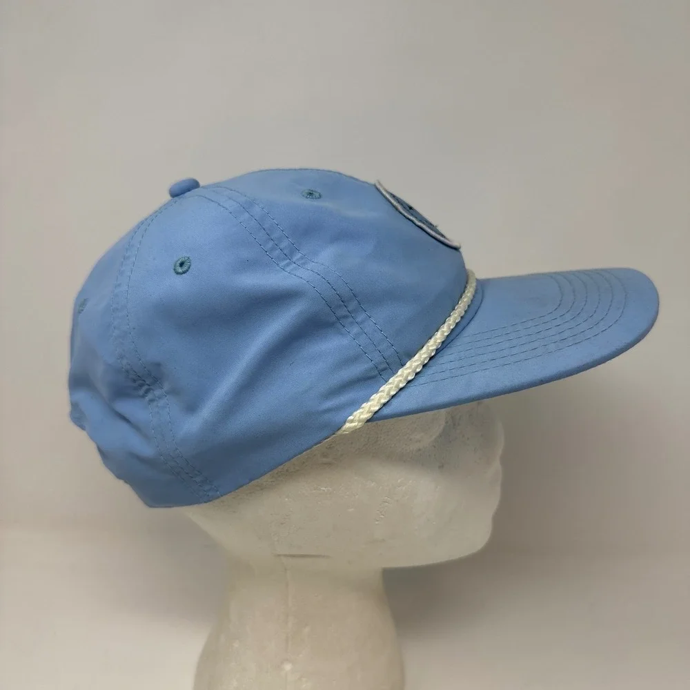 Boss Dog Art Dept Blue Rope Hat Smiley Face Chain Sparkle Mens‎ Snapback